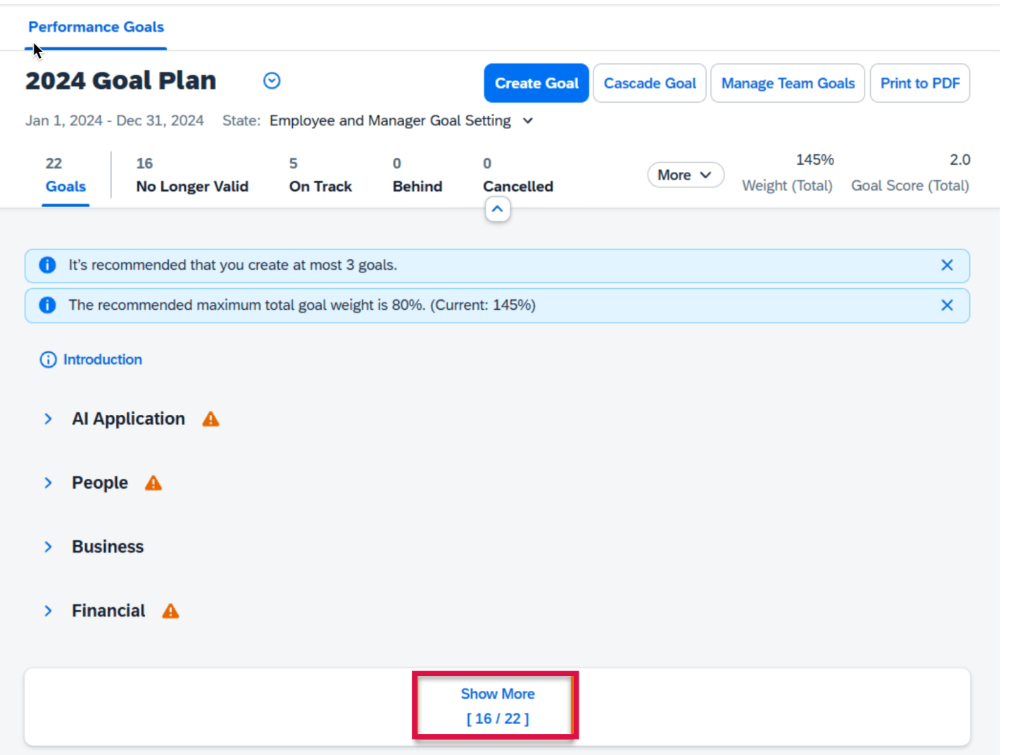 Highlights of SAP Successfactors Performance Management for 2H 2025 ...