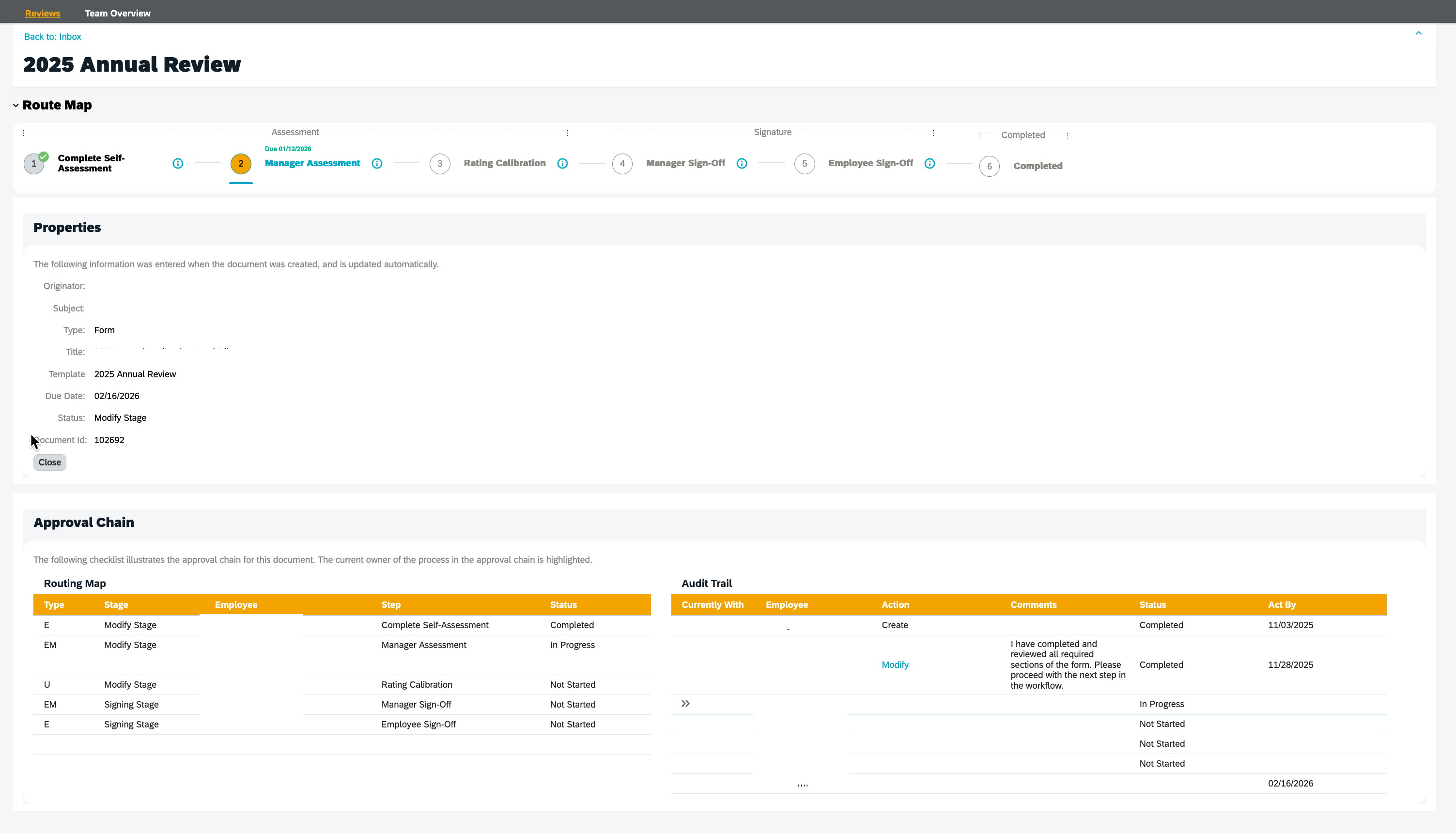 SAP SuccessFactors Performance Management Form Audit Trail – Worklogix Blog